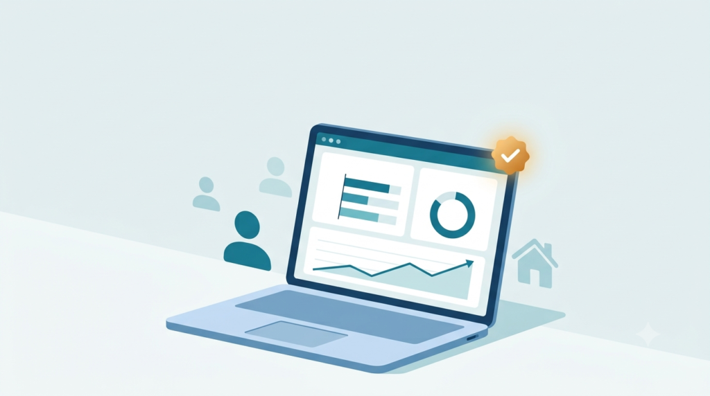 social housing portal metrics